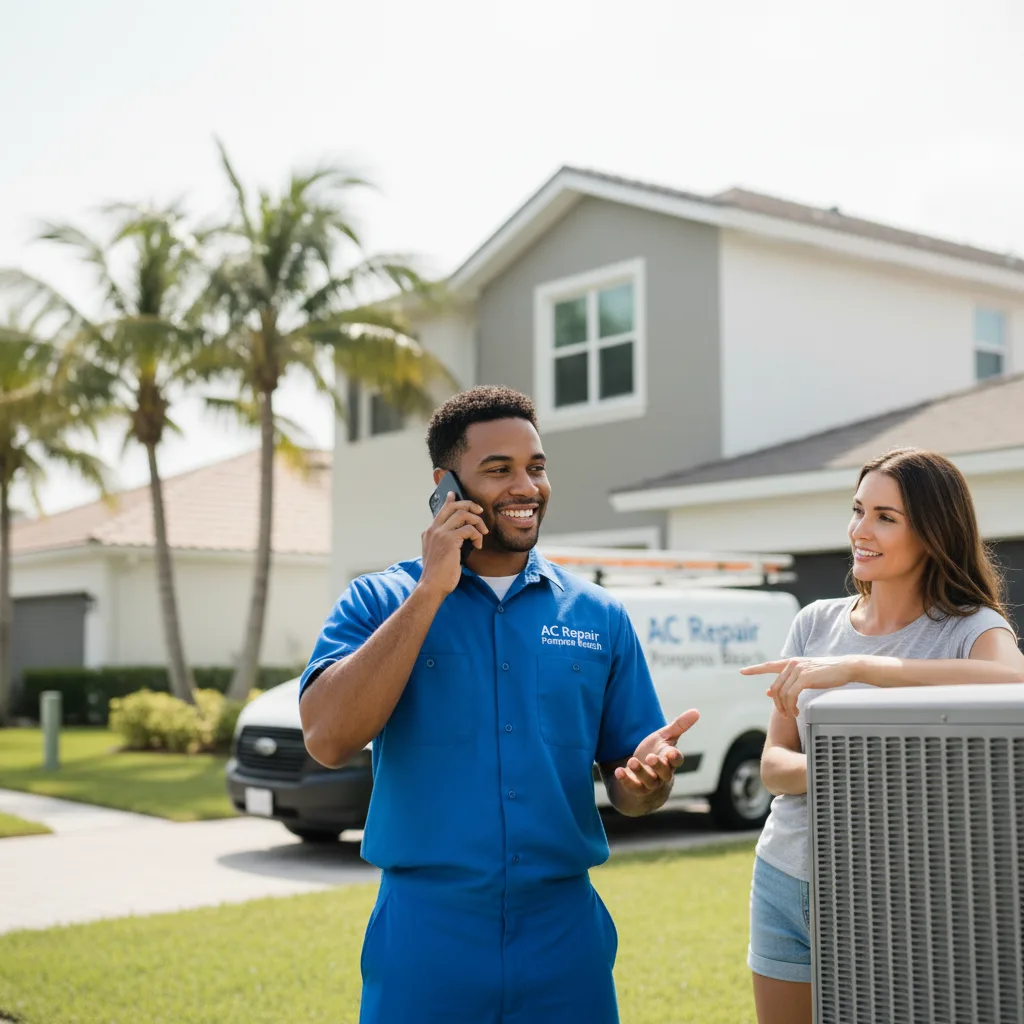 AC Repair Pompano Beach customer support in Englishtown